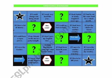 Conditionals board game