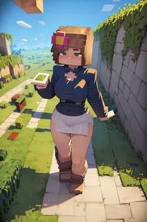 Minecraft jenny art