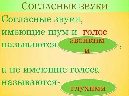 Согласные которые состоят из шума называются