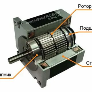 К какому типу машин относится шаговый двигатель