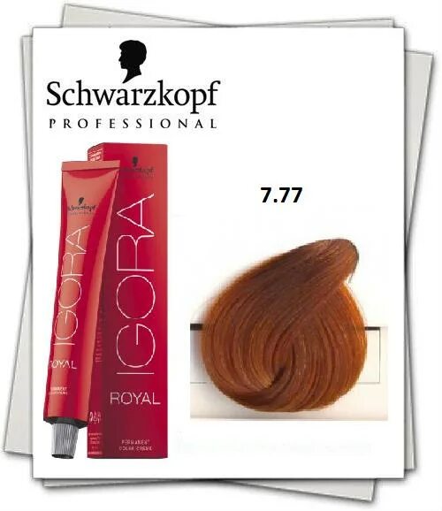 Https 7 77 7. Шварцкопф 7/77 игора Роял. Schwarzkopf Igora Royal 7-77. Краска Igora Royal 7-77. Igora Royal 8.77 7.77.