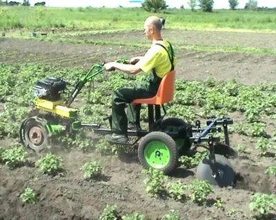 Работа мотокультиватора видео