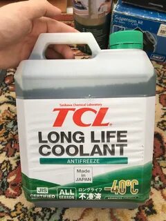 Антифриз tcl зеленый