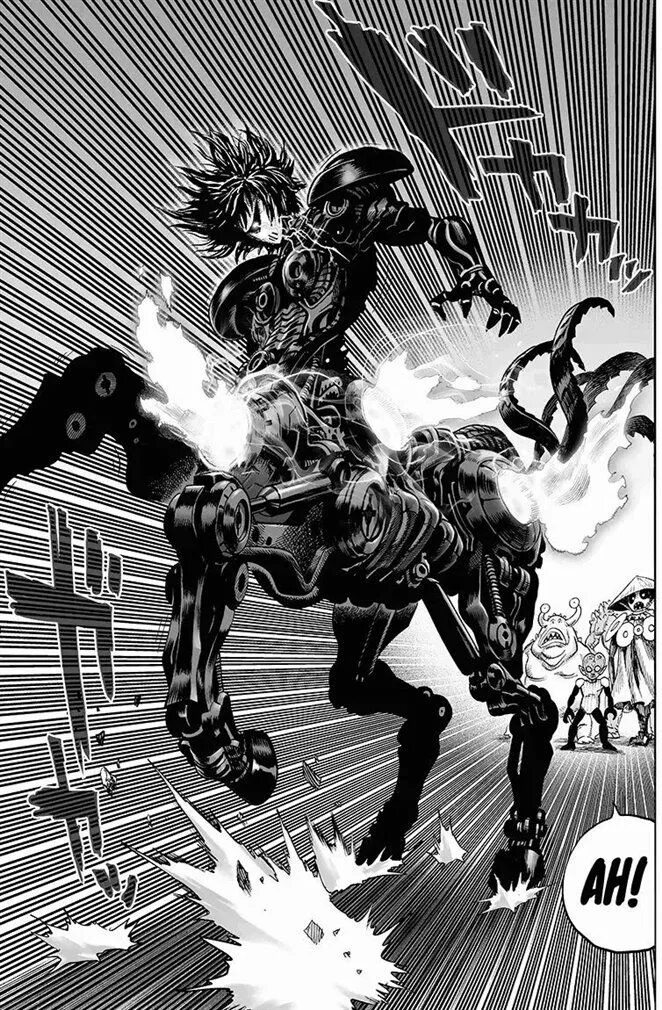 One punch man 103 глава. Железный рыцарь ванпанчмен. Стальной рыцарь onepunchman. Ванпанчмен рыцарь. Железный рыцарь ванпанчмен.