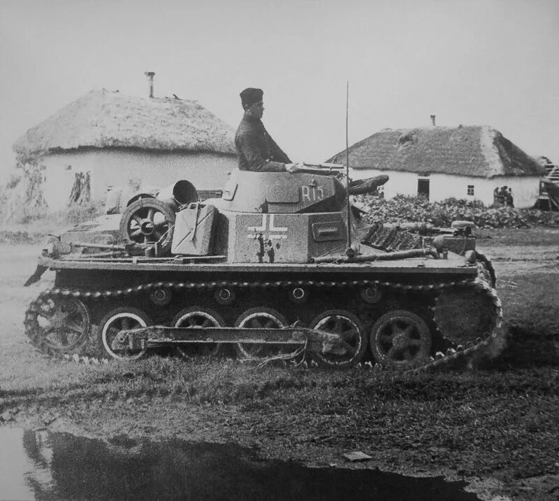 Танк панцер 1. 7 Танковая дивизия вермахта 1941 PZ Kpfw i. Panzerkampfwagen 1. Танк PZ 1. Красные немецкие танки