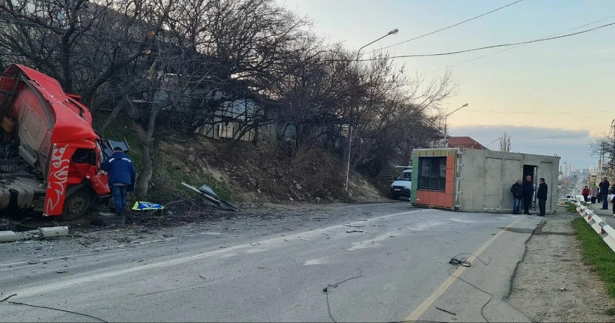 ДТП под Мариуполем грузовик. Аварии 23 декабря