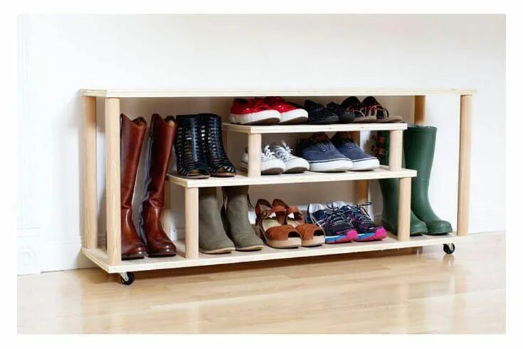 Pin by obstkisten-online.de on Schuhregale aus Obstkisten Bedroom storage ideas 