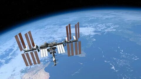 Высота орбиты международной космической станции