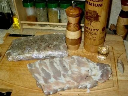 Сухой посол для копчения