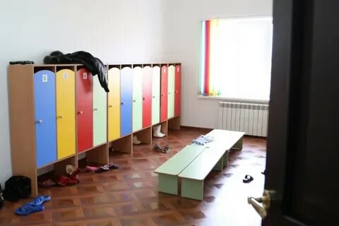 Говорящая раздевалка в детском