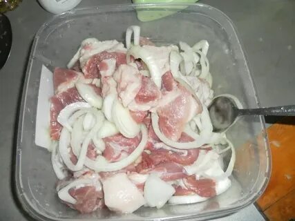 Мариновать мясо свинину