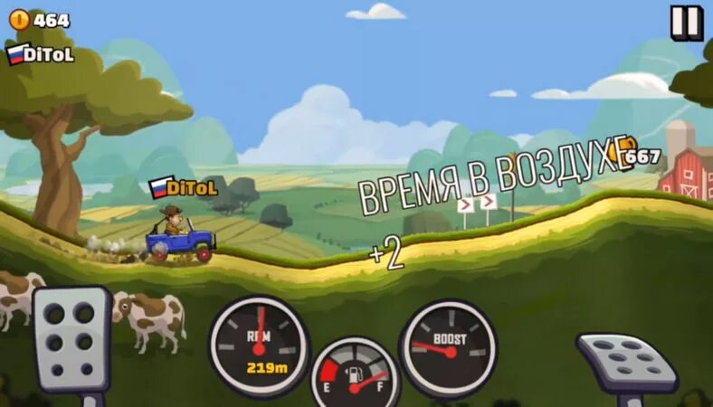 Чит деньги hill climb racing