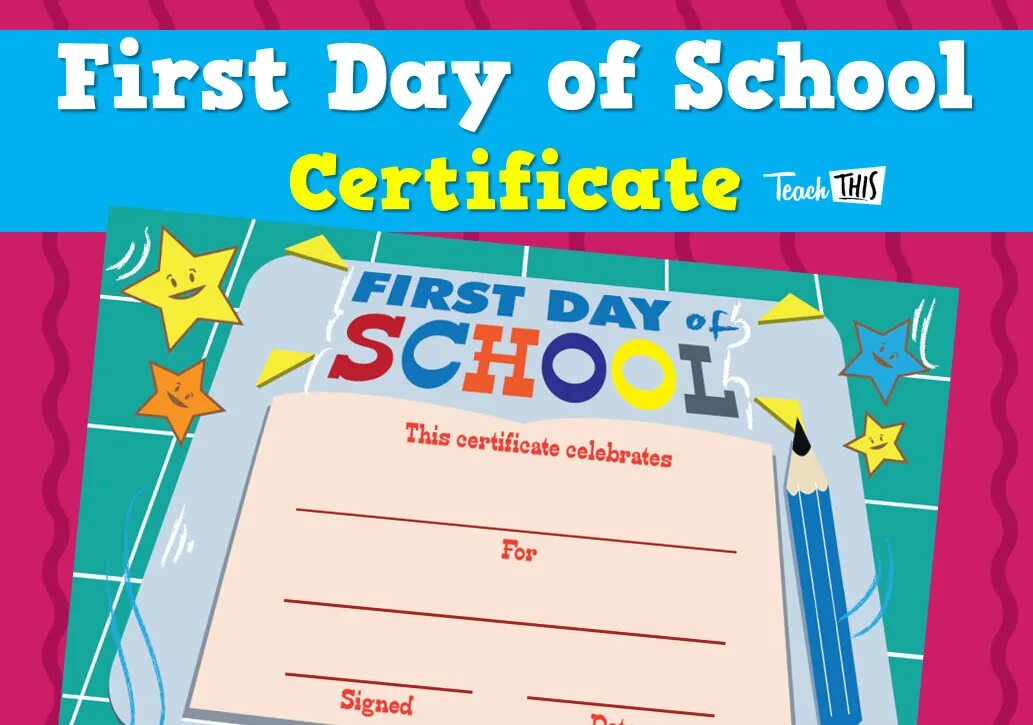 First day school