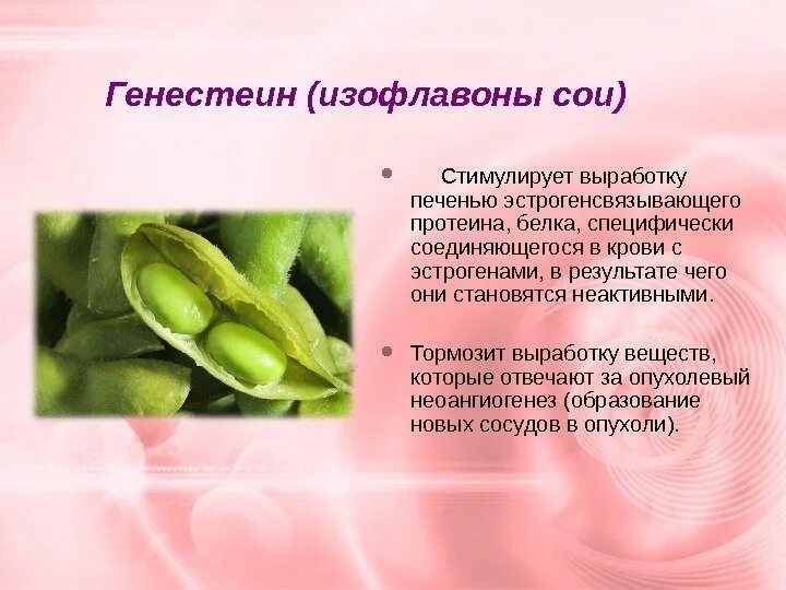 Препараты содержащие сою