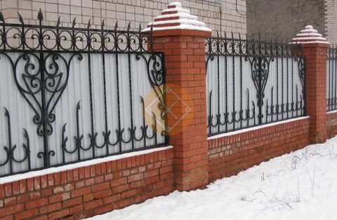 Установить кованый забор