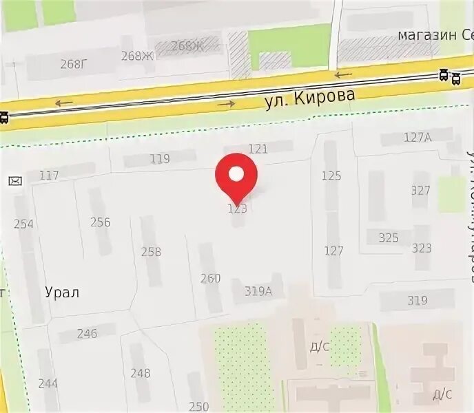 Купить 1-комнатную квартиру, 32.1 м² по адресу Удмуртская Республика, Глазов, ул