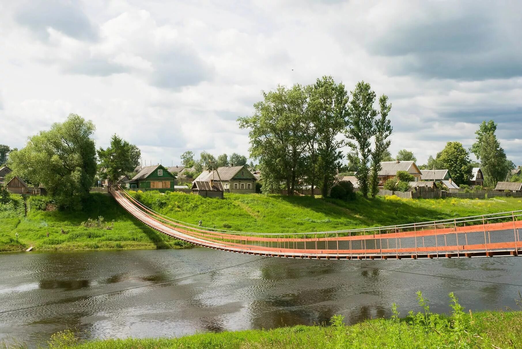 Подвесной мост - Borovichi