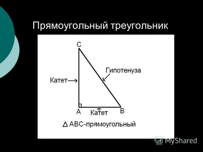 Катеты и гипотенуза треугольника. Каиет прямоугольного треугольник. Прямоугольный треугольник. Где у треугольника катеты. Катет треугольника.