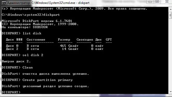 Удаление разделов диска с помощью diskpart. Программа diskpart. list disk командная строка. diskpart том 1. microsoft diskpart.
