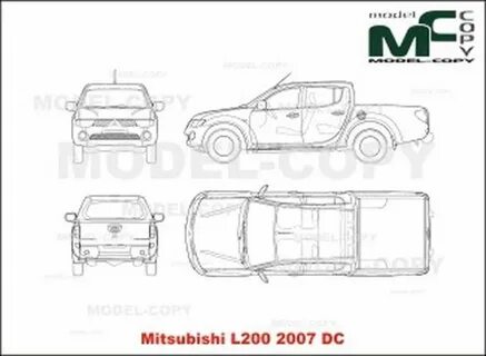 Митсубиси l200 размеры