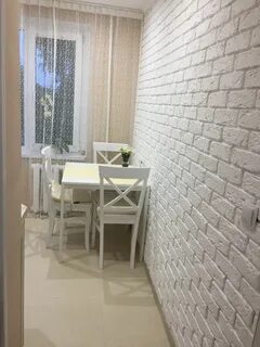 Декоративный кирпич стена кухня