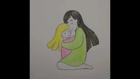 Несложный рисунок для мамы