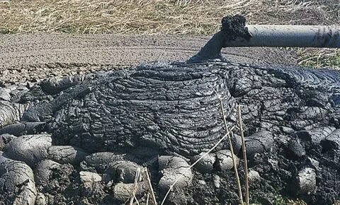 шламы буровые при горизонтальном наклонно направленном бурении