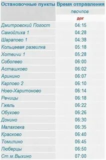 Расписание автобусов 325 егорьевск котельники на завтра