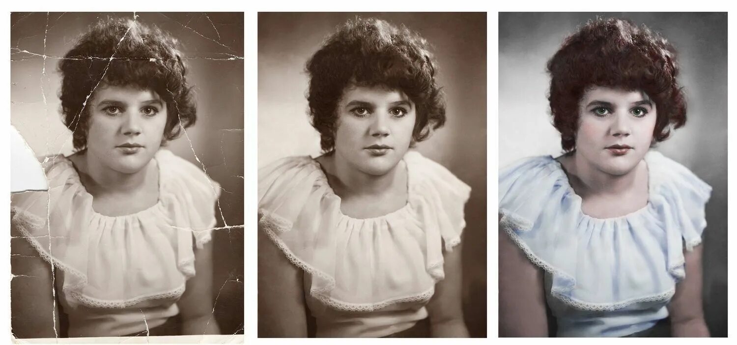 Restoring Vintage Photographs: Before and After