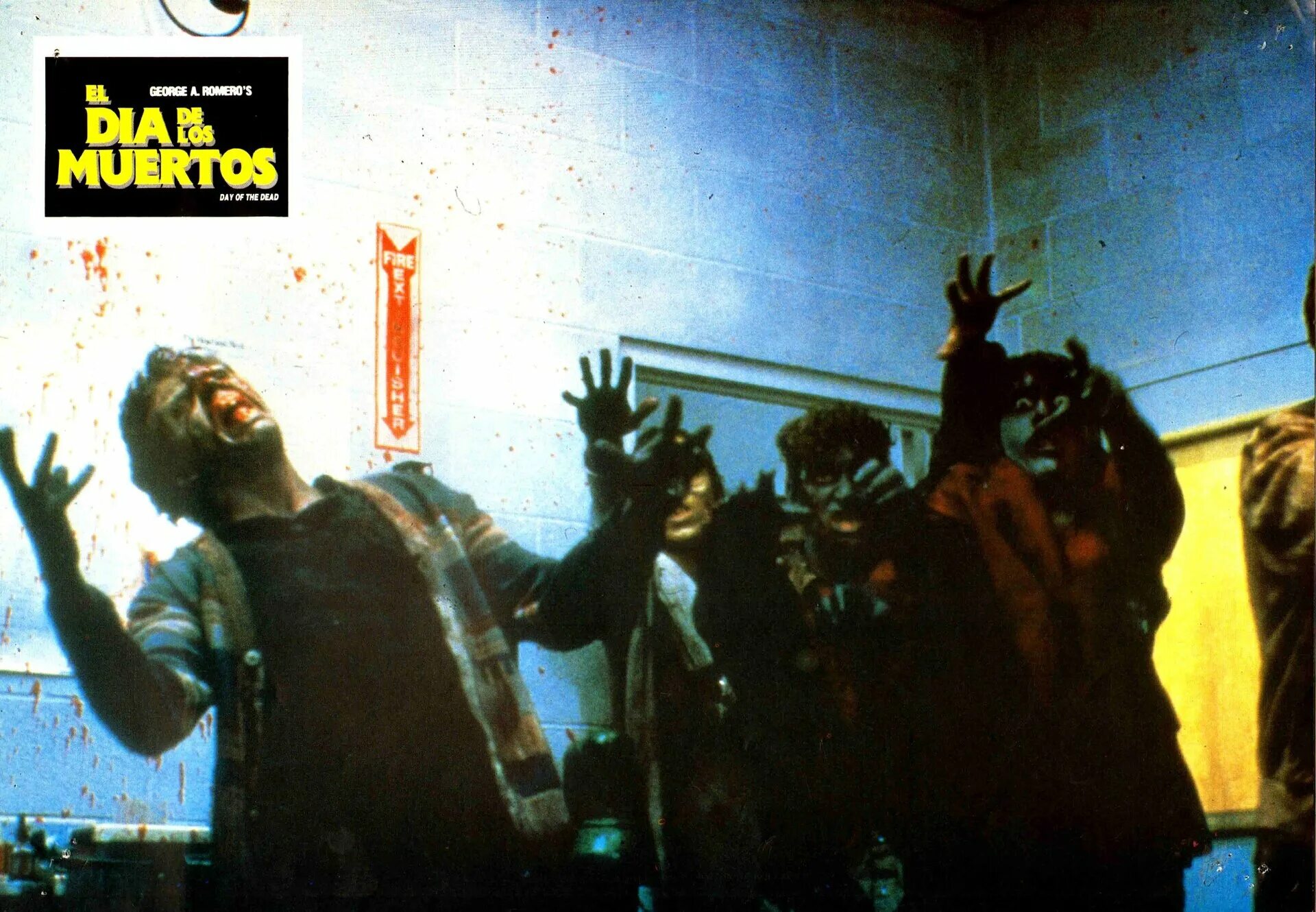 день мертвецов джордж ромеро. день мертвецов фильм 1985 зомби. рассвет живых мертвецов 1985. рассвет живых мертвецов 1985. эффект зомби 1985 год.