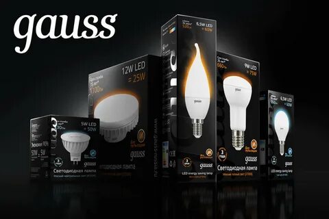 Лампа gauss 3w
