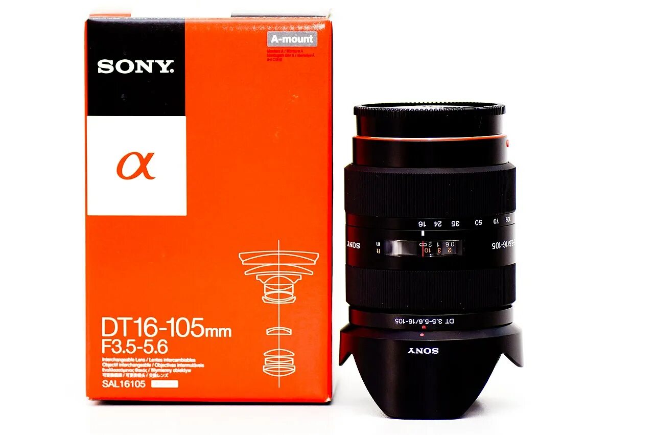 3 2 16 105. Sony 16-105mm f/3.5-5.6 Sal-16105. Объектив Sony 16-105mm f/3.5-5.6. Объектив Sony DT 16-105mm f/3.5-5.6 (Sal-16105). Объектив 16-105 Sony.