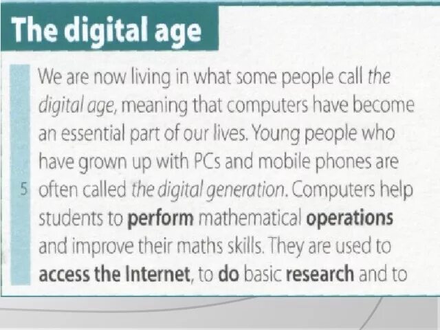 Unit 1 Living in a Digital age ответы к заданиям. Living in Digital age. Проект по теме Living in the age of. Решебник для Living in a Digital age.