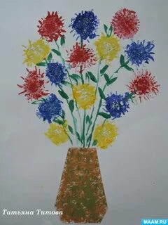 Конспект букет для мамы