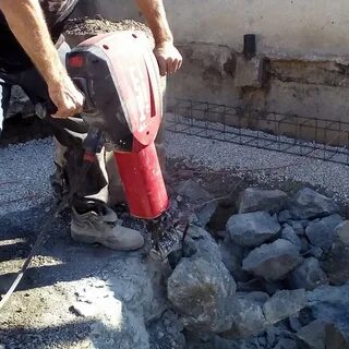 Отбойный молоток демонтаж