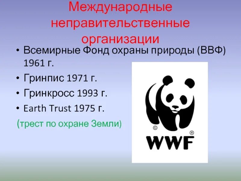 Международные организации охраны природы. Всемирный фонд охраны природы. Всемирный фонд дикой природы международные организации. Эмблема Всемирного фонда охраны природы.