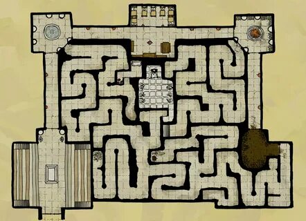 Maze map