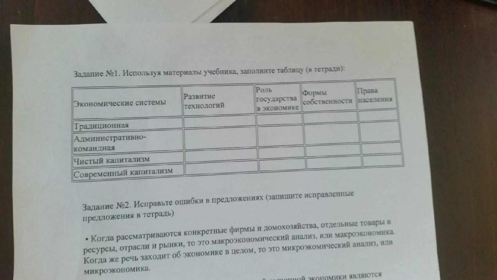 Заполните таблицу обществознание 7 класс Рабочая тетрадь по обществознанию 7 класс Котова Лискова читать онлайн