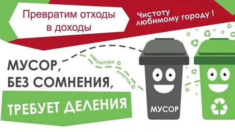 Раздельный сбор плакаты