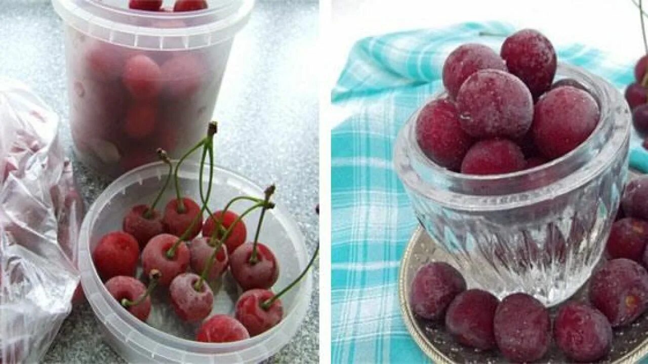 Можно ли замораживать черешню