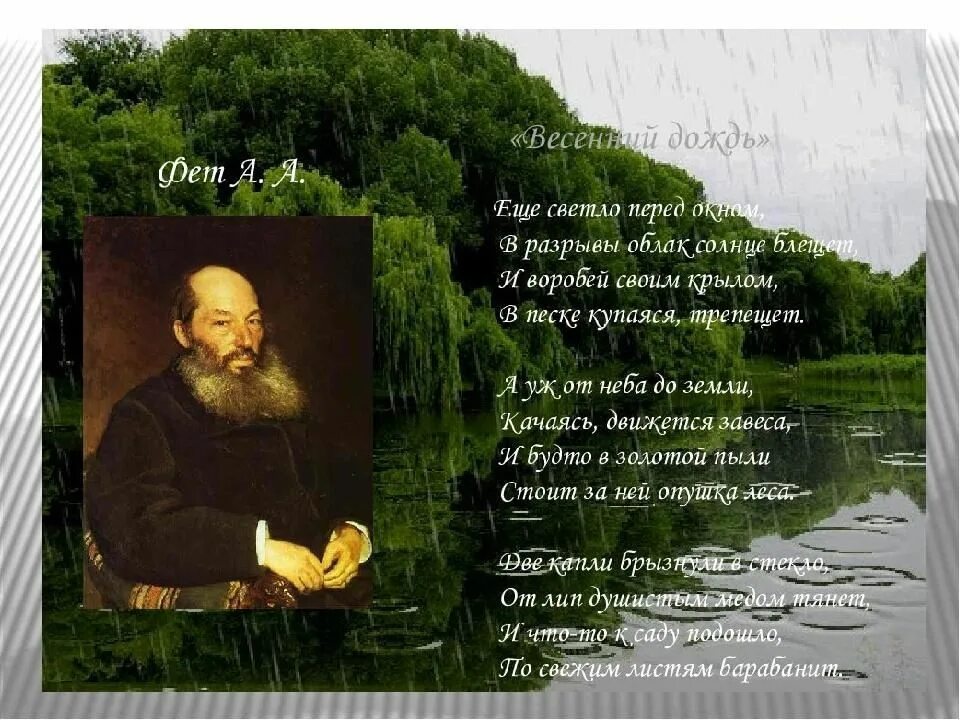 Поэты 19 20 веков о природе. Русские поэты XIX века Фет. Стихи о природе русских поэтов. Стихи русских писателей о природе.