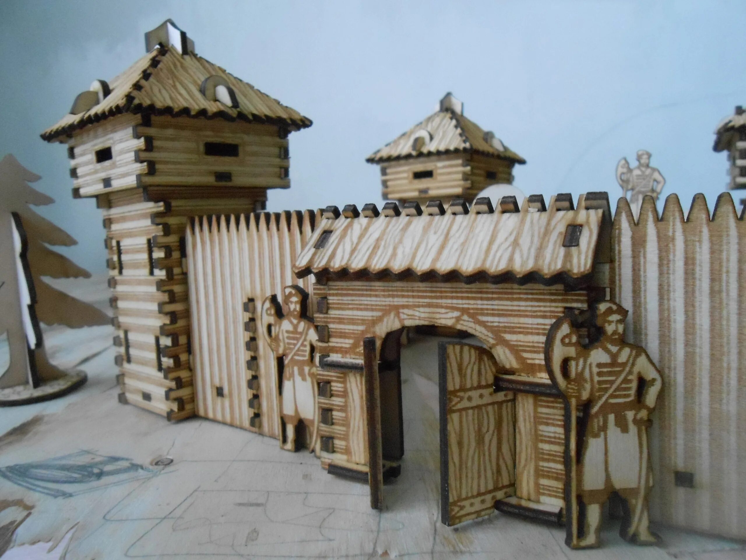 Крепость деревьев