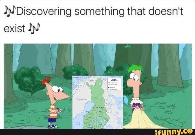 Doesn t ru. Мемы про exist. Discovering something that doesn't exist. Finland doesn't exist. Doesn't exist meme.