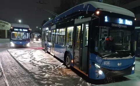 Новые троллейбусы петрозаводск