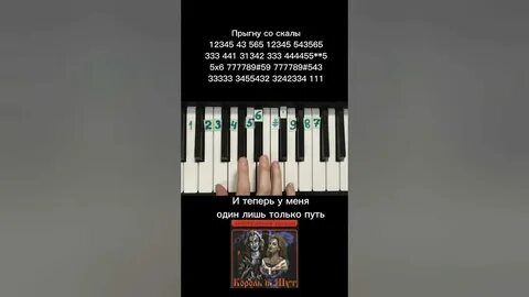 Аккорды песни разбежавшись со скалы