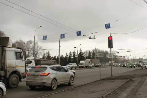 Новосибирск большевистская пробка