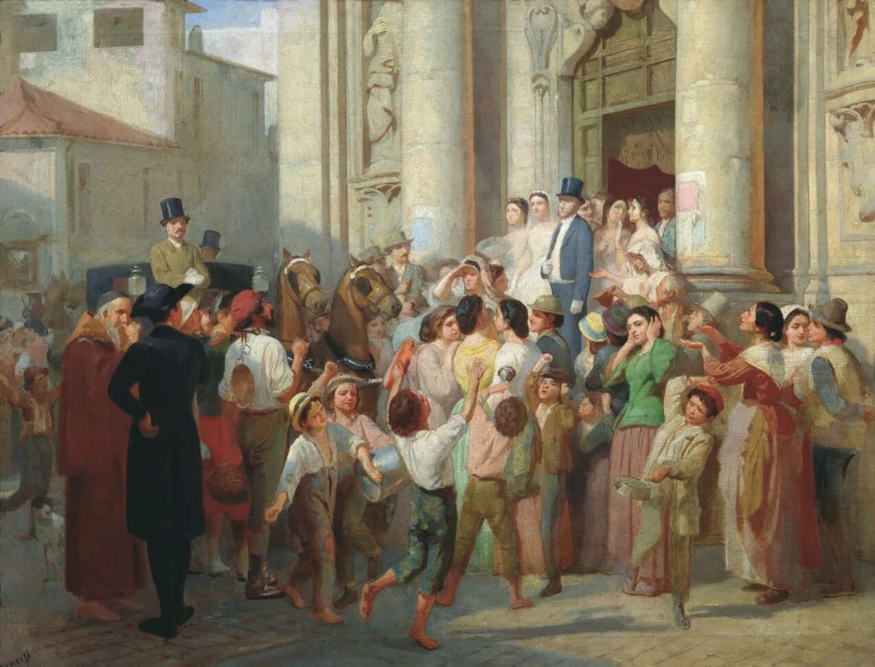 Неравный брак между разных сословий. Карнеев аким (1833-1896). карнеев аким егорович картины. художник аким карнеев: неравный брак,. аким карнеев неравный брак 1866.