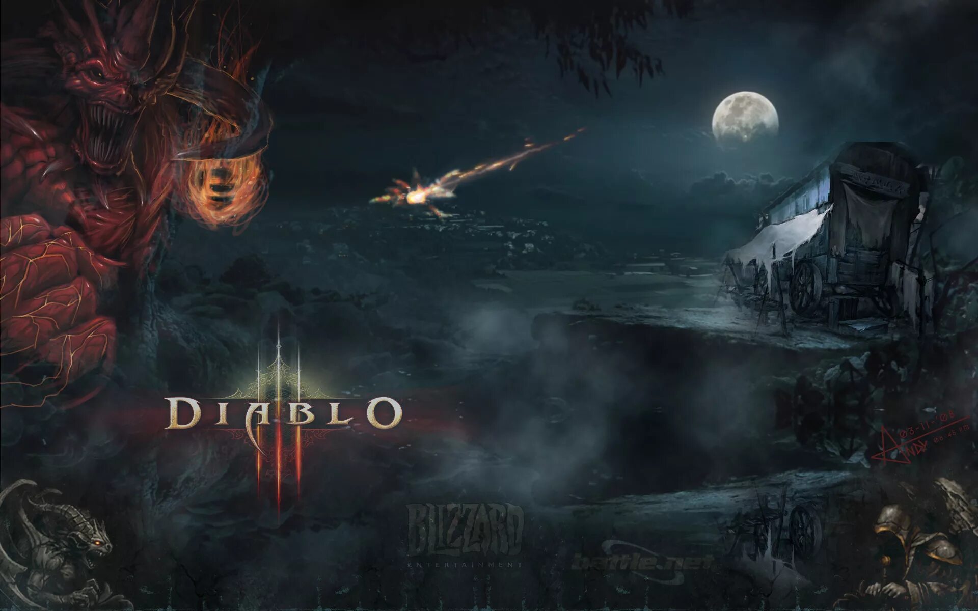 Diablo 3 механика. Diablo 3 Art. Diablo 3 арты. Диабло 3 фон. Дьябло 3 арт.