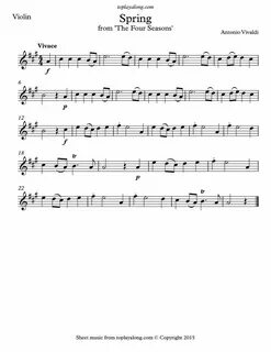 Violin sheet