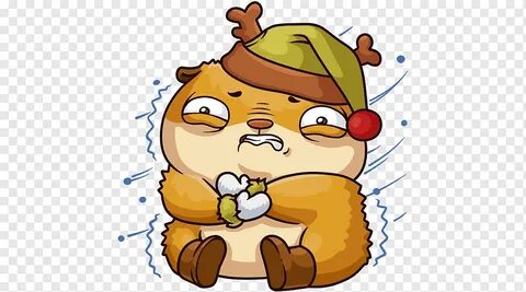 Новогодний персик